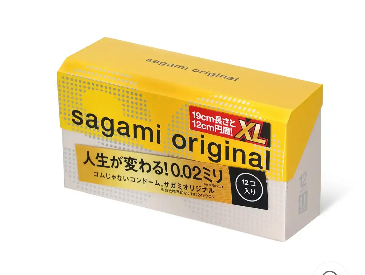 Sagami 0.02 XL PU condoms 12 pc