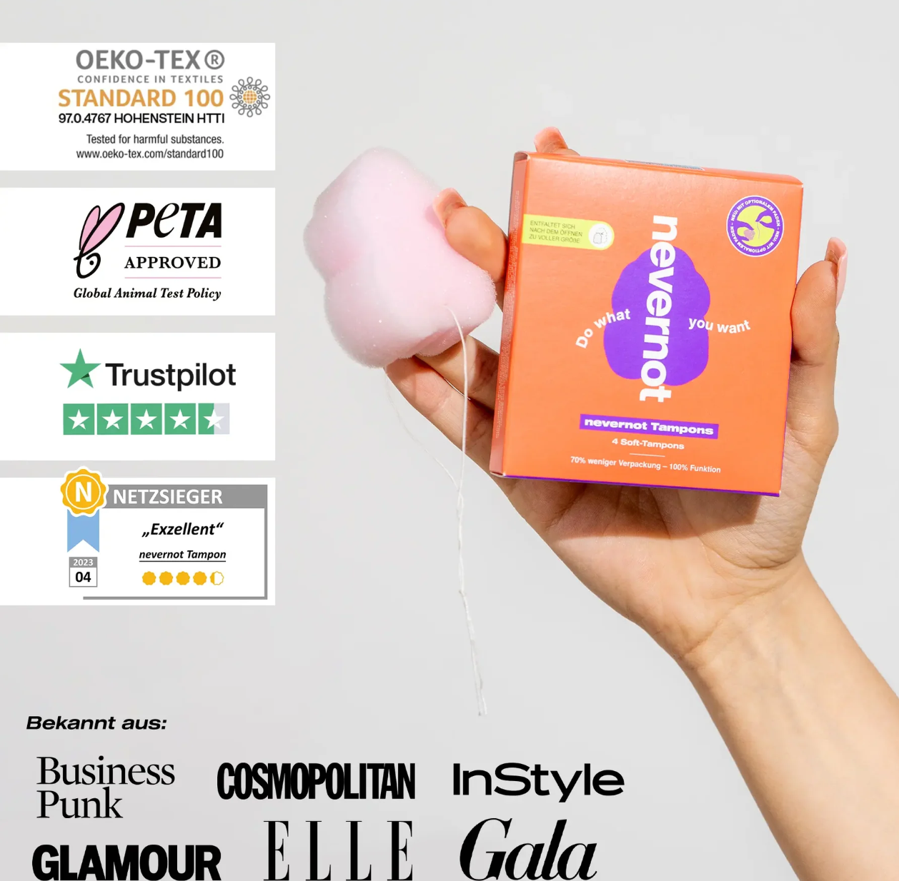Nevernot Tampon Dispenser